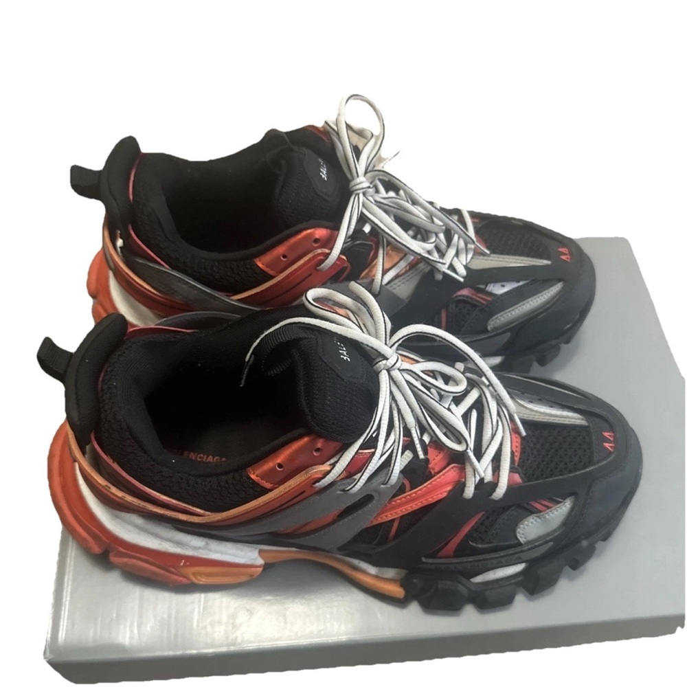 Balenciaga Track Runner Black and Red - Picture 5 of 9